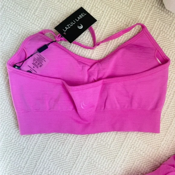 NWT Lazuli Label leggings and bra set - Picture 5 of 6